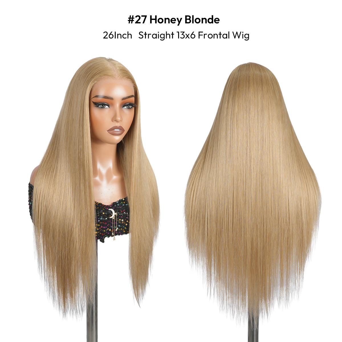 SuperNova Glueless Frontal Lace Wigs for Women, Ready to Wear Pre Plucked Natural Hairline HD Wigs - Curly, Body Wave & Yaki Straight Textures with Tiny Knots