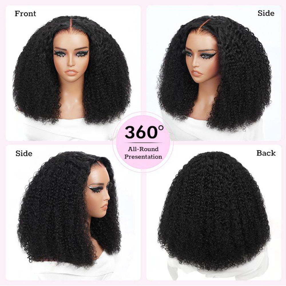 28 Inch Curly Human Hair Wig