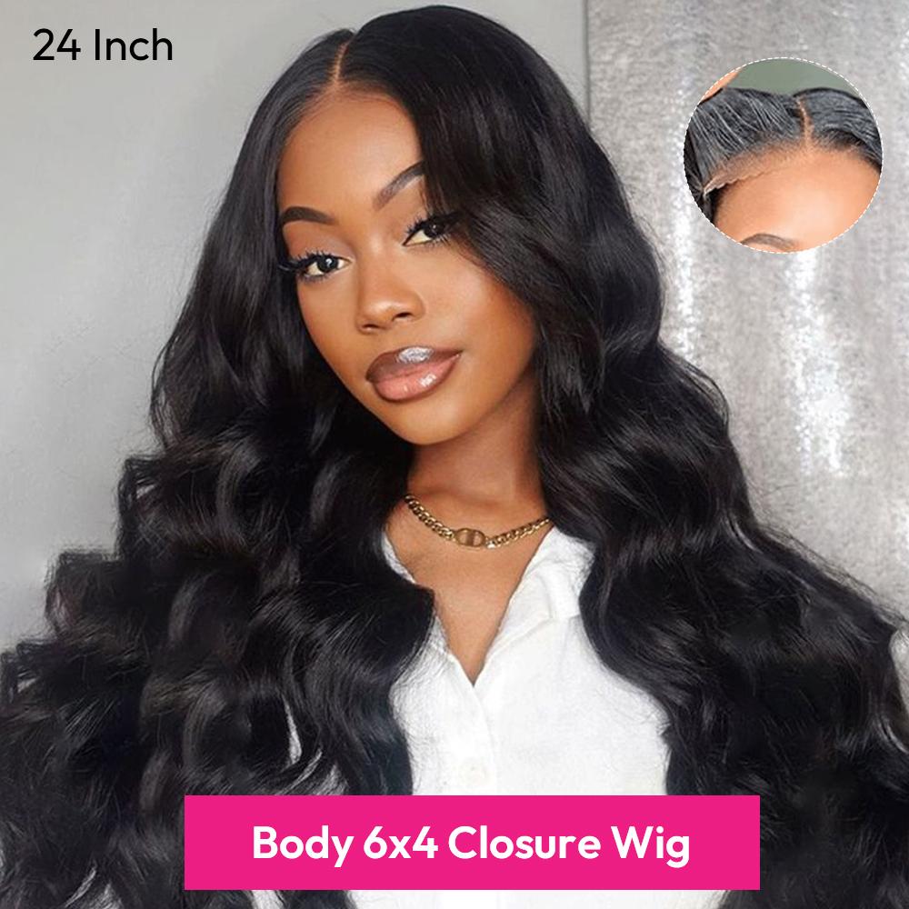 SuperNova Glueless Frontal Lace Wigs for Women, Ready to Wear Pre Plucked Natural Hairline HD Wigs - Curly, Body Wave & Yaki Straight Textures with Tiny Knots