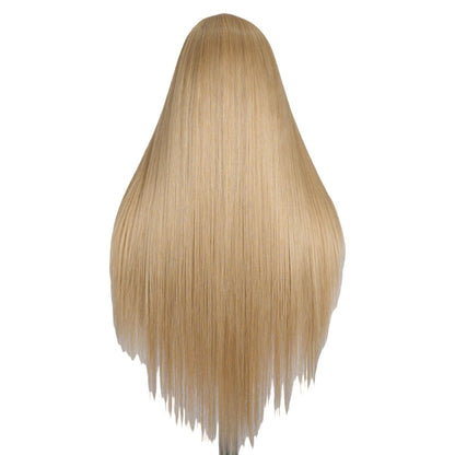 SuperNova #27 Blonde 13x6 HD Lace Front Wig 26" - 180% Density Thick Straight, Glueless