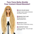 Adjustable Elastic Band Bohemian Wig