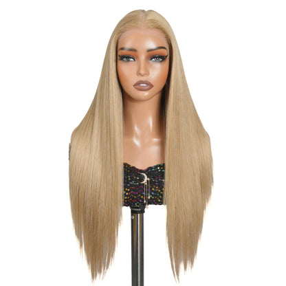 SuperNova #27 Blonde 13x6 HD Lace Front Wig 26" - 180% Density Thick Straight, Glueless