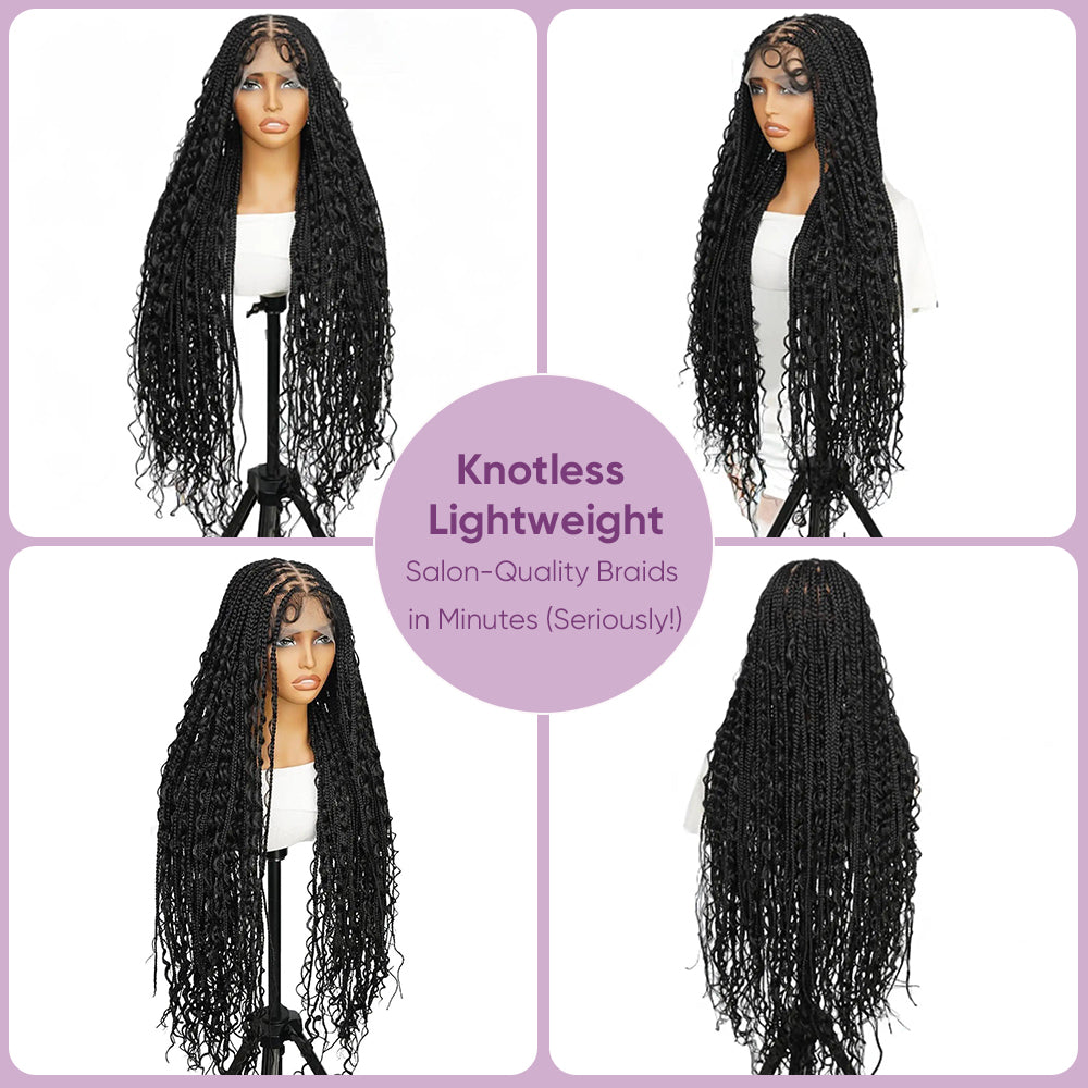 Bohemian Box Braided Wigs