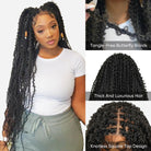 Boho Butterfly Knotless Box Braids