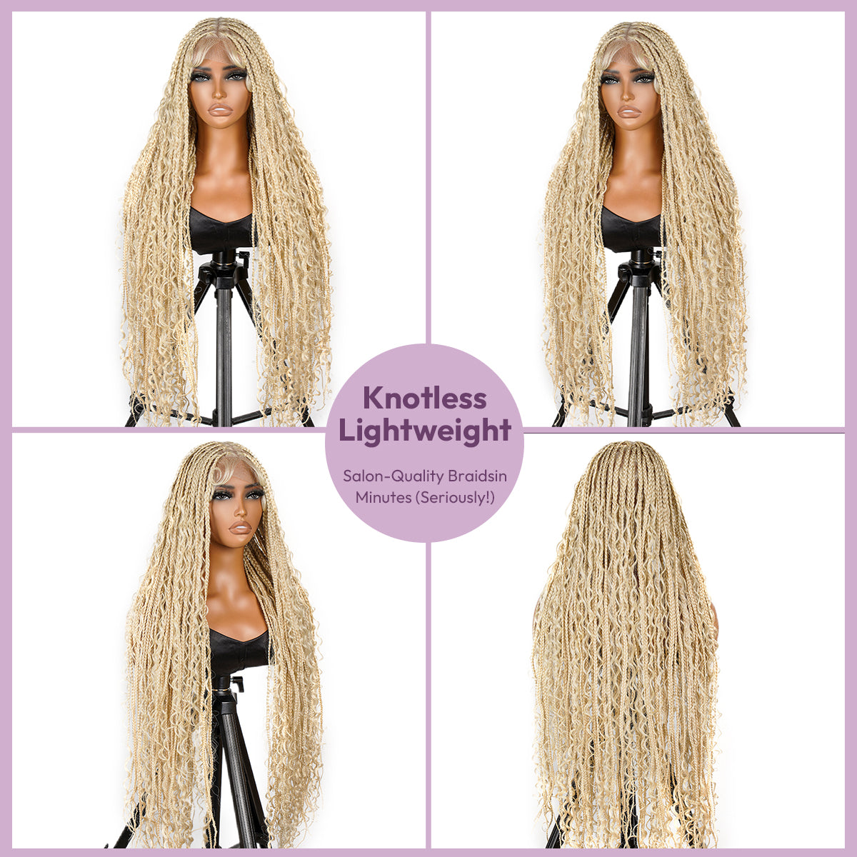 Curly Box Braids