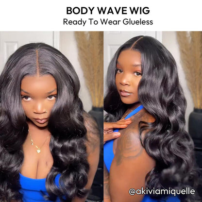 SuperNova Glueless Frontal Lace Wigs for Women, Ready to Wear Pre Plucked Natural Hairline HD Wigs - Curly, Body Wave & Yaki Straight Textures with Tiny Knots