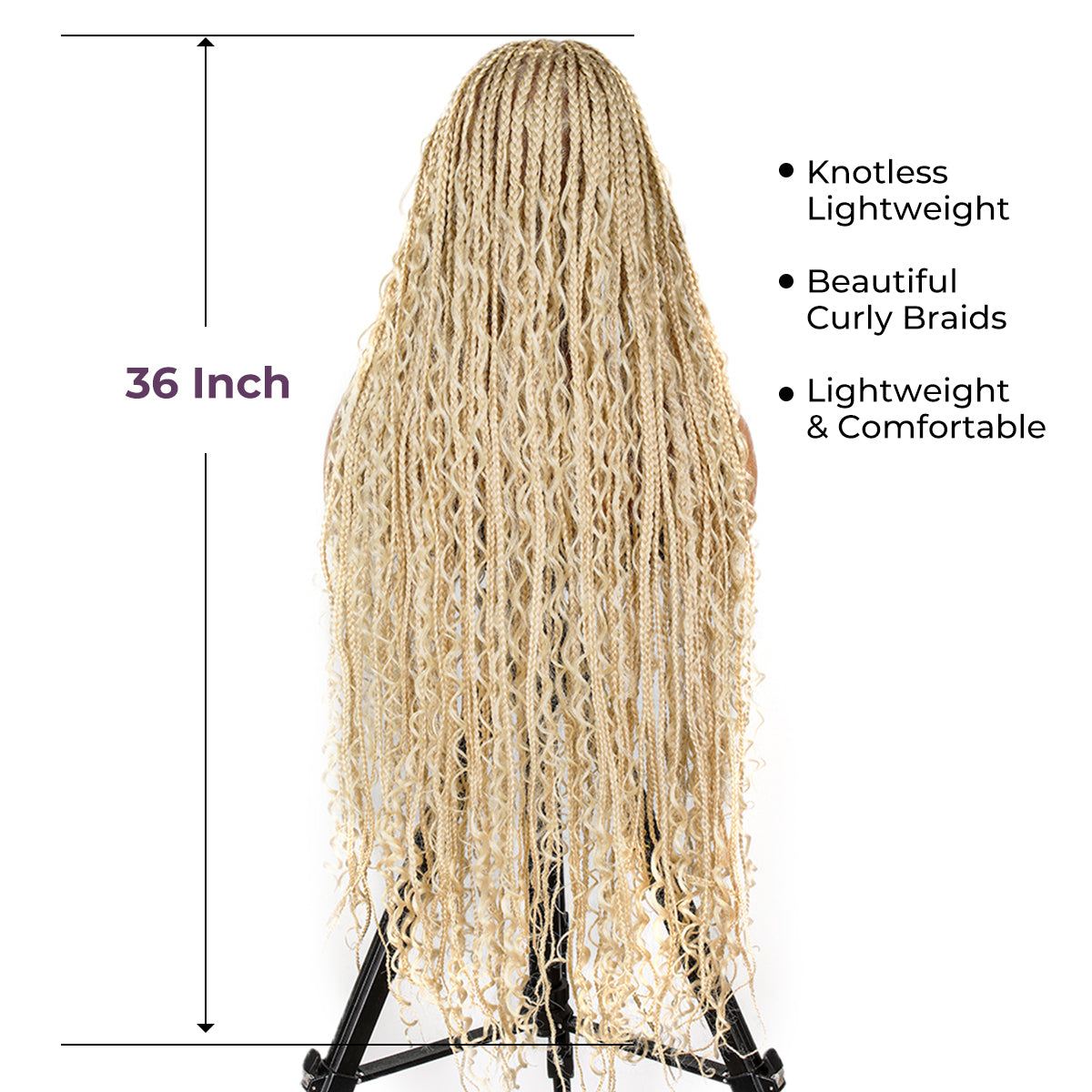 Stylish Braided Wig for Women