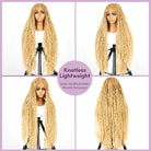 Synthetic Fiber Bohemian Wig