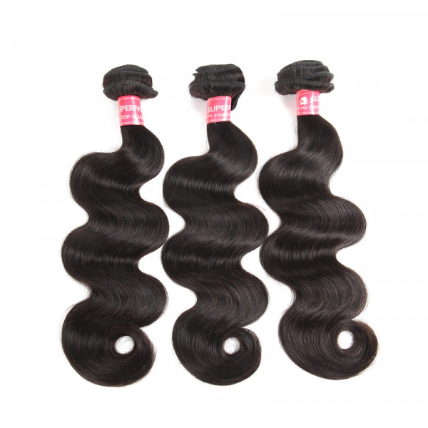 Virgin Brazilian Hair 3 Bundles Body Wave Weave Hairstyles -SuperNova Hair