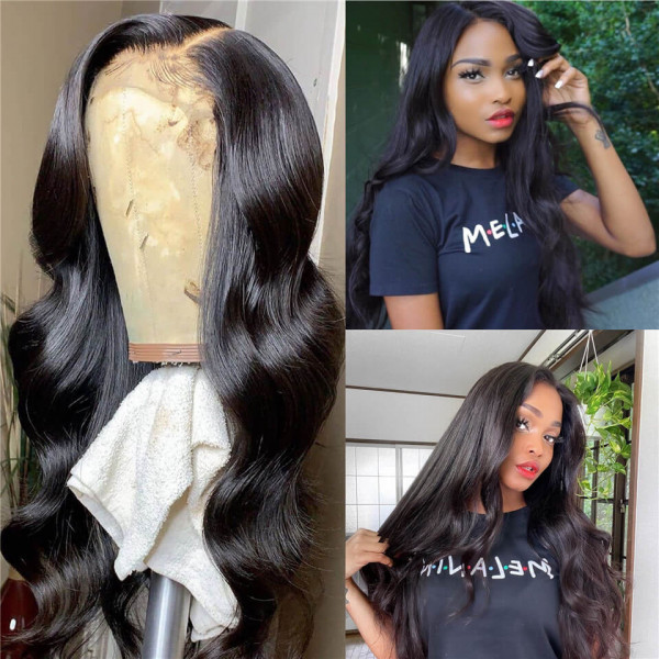 Body Wave 360 Lace Frontal Wigs With Straps -SuperNova Hair