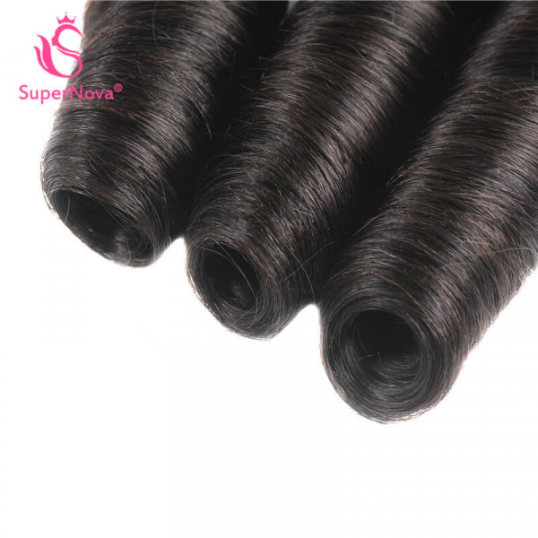 Funmi Hair Weave Human Hair Loose Wave 4 Bundles -SuperNova Hair