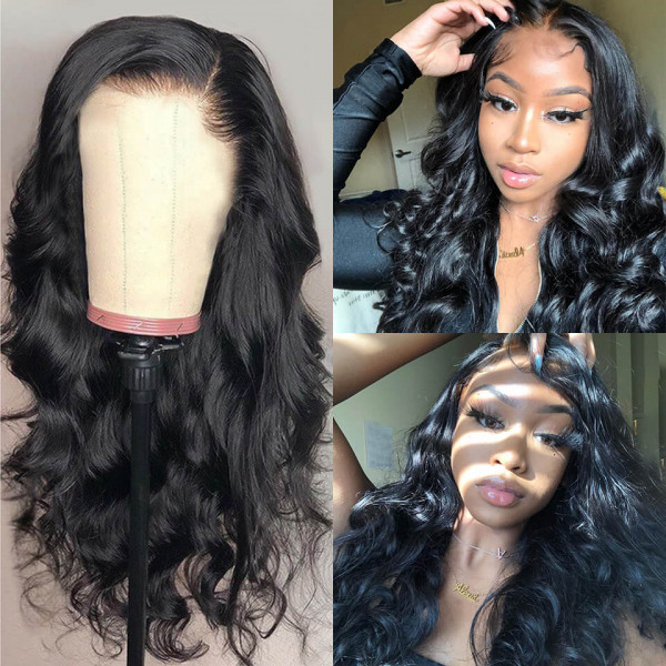 Body Wave 13×6 Silk Base Human Hair Lace Front Wig -SuperNova Hair