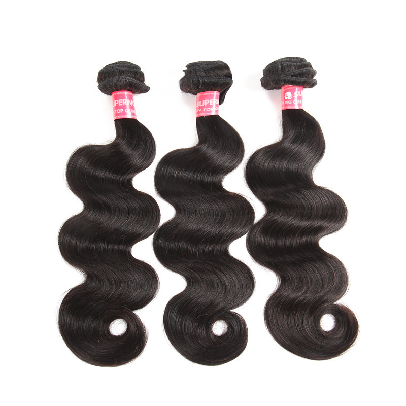 Virgin Brazilian Hair 3 Bundles Body Wave Weave Hairstyles
