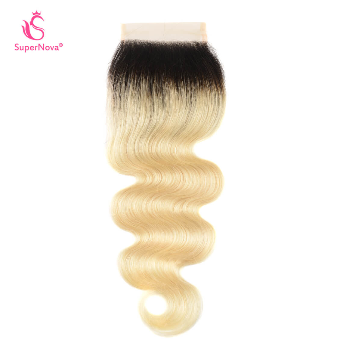 Ombre Color 1b 613 Honey Blonde Body Wave Hair Lace Closure Free