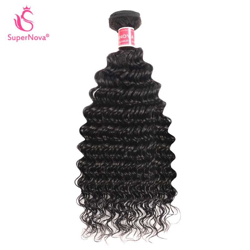 Best Deep Wave 1 Piece Hair Bundles 8-32 inch -SuperNova Hair