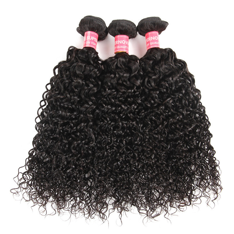 Kinky Curly 3 Bundles Malaysian Curly Hair Virgin Hair Bundles