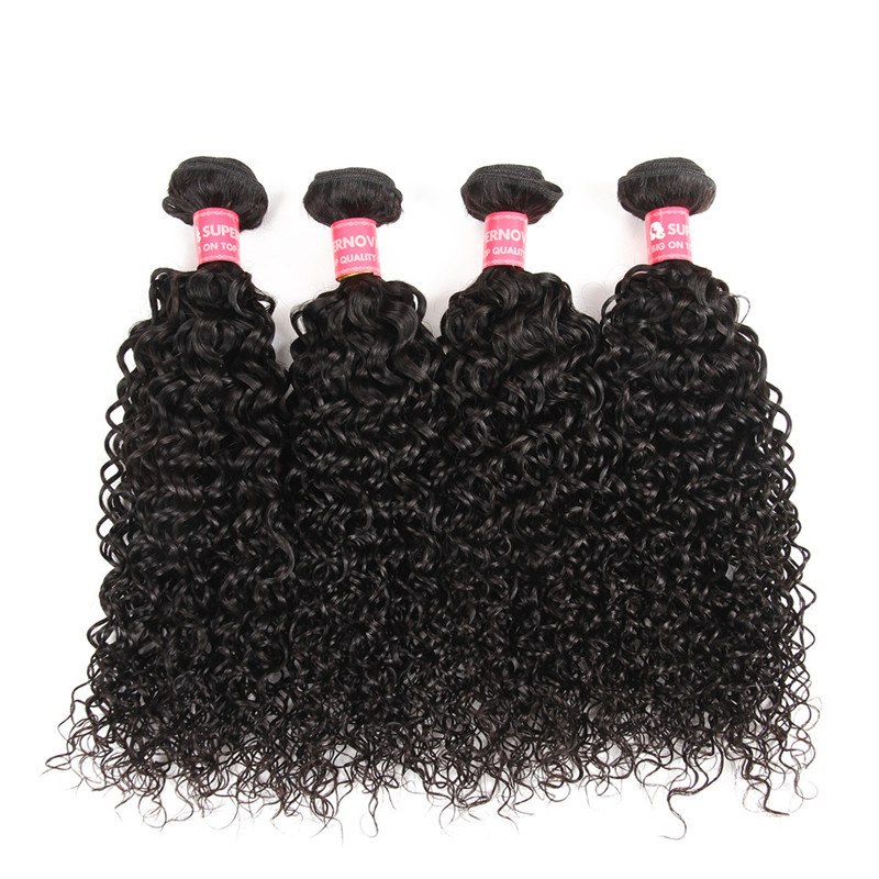Peruvian Hair Curly Weave Hairstyles Human Virgin Hair 4 Bundles