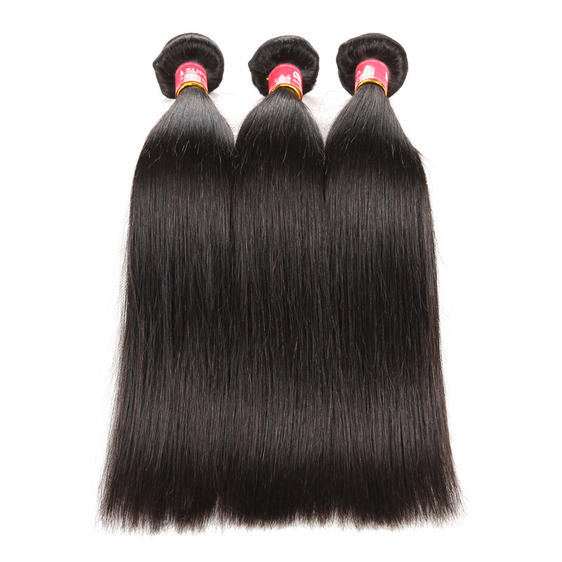 Peruvian Hair Weaves Straight Human Hair 3 Bundles Good Virgin