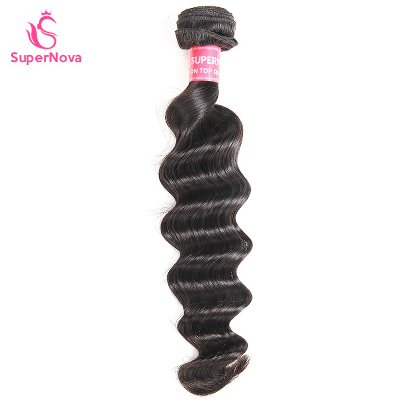 Loose Deep Wave Virgin Hair 1 Bundle Best Wave Bundles Supernova Hair