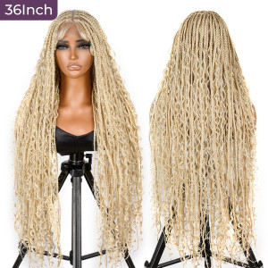 #613 Blonde Braided Wig