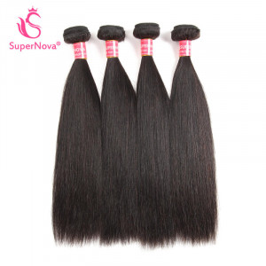 straight human hair bundles