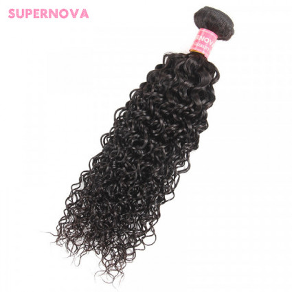 Curly Hair Weave 1 Piece Jerry Curl Hair Bundles 8-32 Inch 