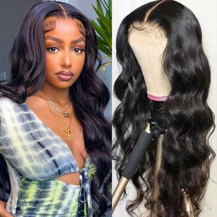 body wave 6x6 lace closure wig