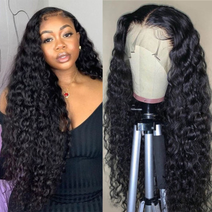 water wave lace front wig
