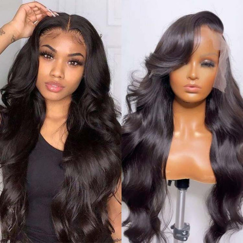Body Wave HD Lace Front Wigs Transparent Lace Wigs For Women