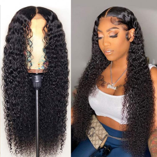 Curly Hair HD Lace Front Wigs Human Hair Lace Closure Wigs 16-30 Inches Transparent Lace Wig