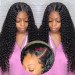 curly lace front wig