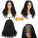 Synthetic hair extensions