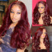 body wave closure wig