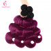 1b purple body wave weave bundles