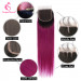 1b Purple Hair Closure