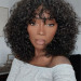 short curly wigs human hair