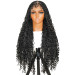  Water wavy synthetic hair