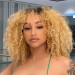 Blonde Human Hair Wig