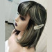 bob wigs with highlights