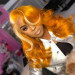 ginger orange hair wig