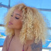 Human Hair Wig With Dark Roots