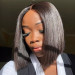 5x5 closure bob wig