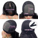 5x5 Transparent Lace Front Wig