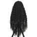 Synthetic hair extensions