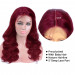 Burgundy Wigs 