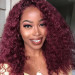99J Deep Wave Lace Frontal Wig