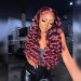 99J Loose deep wave lace front wig