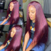 Straight 99J Burgundy Wig