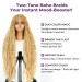 Adjustable Elastic Band Bohemian Wig