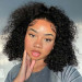 curly lace closure bob wig